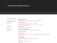 publishingverzeichnis.de Webseite Vorschau