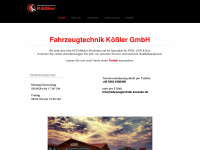 fahrzeugtechnik-koessler.de Webseite Vorschau