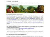 fairtrade-baumwolle.de Webseite Vorschau