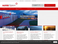 faivre-energie.ch Webseite Vorschau