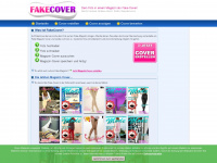 fakecover.de Webseite Vorschau