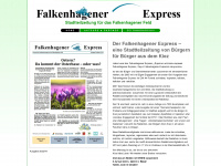 falkenhagener-express.de Webseite Vorschau