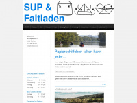 faltboot.ch Webseite Vorschau