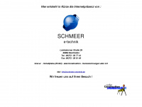 fam-schmeer.de Webseite Vorschau
