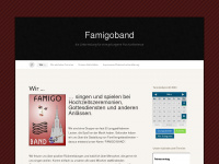famigo-band.de Webseite Vorschau