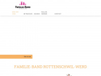 familie-band.ch Webseite Vorschau