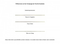 familie-goedecke.de Webseite Vorschau