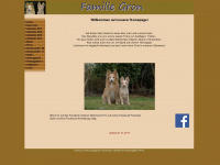 familie-gron.de Webseite Vorschau