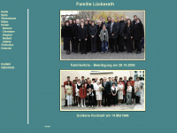 familie-lueckerath.de Webseite Vorschau