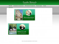 familie-matusch.de Webseite Vorschau