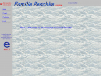 familie-peschke.de Webseite Vorschau