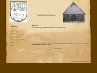 familie-ottensmann.de Webseite Vorschau