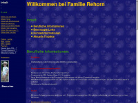 familie-rehorn.de Webseite Vorschau