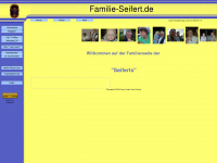 familie-seifert.de Webseite Vorschau