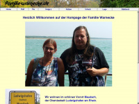 familie-warnecke.de Webseite Vorschau