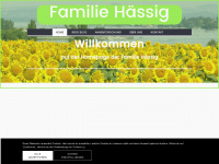 familiehaessig.ch Webseite Vorschau