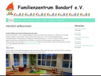 familienzentrum-bondorf.de Webseite Vorschau