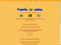 familieonline.de Webseite Vorschau