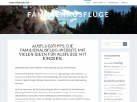 familieusflug.ch Webseite Vorschau