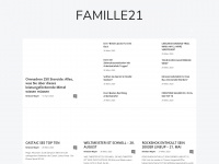 famille21.ch Webseite Vorschau