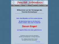 fanclub-schneehase.de Webseite Vorschau