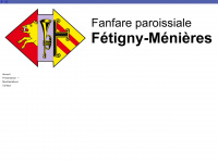 fanfarefetignymenieres.ch Webseite Vorschau