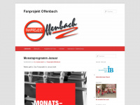 fanprojekt-offenbach.de Webseite Vorschau