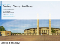 fanselow-elektrobau.de Webseite Vorschau