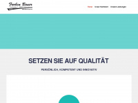 farben-bauer.de Webseite Vorschau