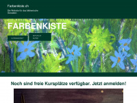 farbenkiste.ch Webseite Vorschau