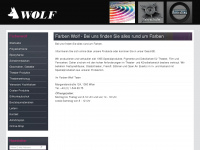 farbenwolf.at Webseite Vorschau