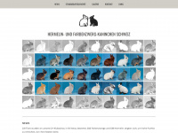 farbenzwerg-kaninchen.ch Webseite Vorschau