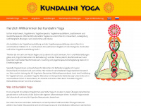 kundaliniyoga-ak.de Webseite Vorschau
