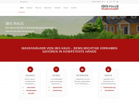 ibishaus.de Webseite Vorschau