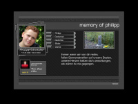 memory-of-philipp.de Webseite Vorschau