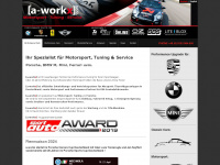 a-workx.com Webseite Vorschau