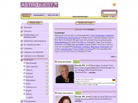 astroquest.de Webseite Vorschau