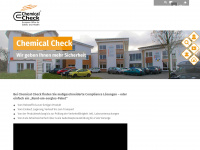 chemical-check.de Webseite Vorschau