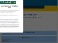 123meineip.de Webseite Vorschau