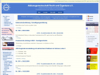 are-org.de Webseite Vorschau