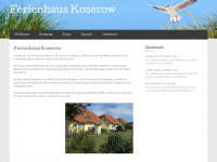 ferienhaus-koserow.eu Webseite Vorschau