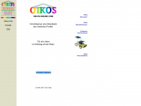 oikos-online.com Webseite Vorschau