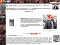 vvaw.org Webseite Vorschau