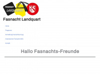 fasnachtlandquart.ch Webseite Vorschau