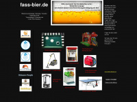 fass-bier.de Webseite Vorschau
