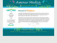 amourmedia.com Webseite Vorschau