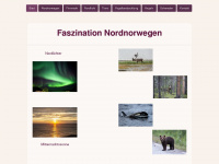 faszination-norwegen.de Webseite Vorschau
