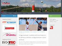 faustball-elgg.ch Webseite Vorschau