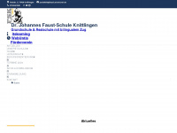 faustschule.de Webseite Vorschau