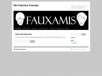 fauxamis.de Webseite Vorschau